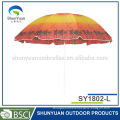 6 ft High Quality Umbrella with steel Tilt Sun Beach Umbrella